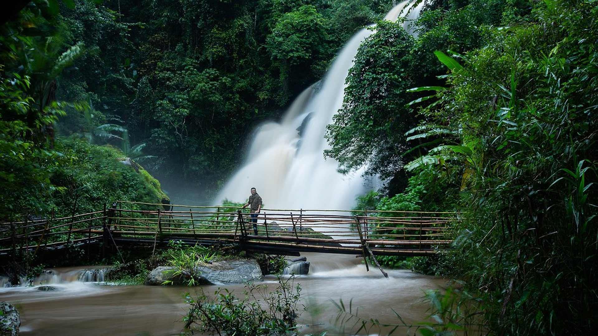 Rehab excursion to Chiang Mai waterfalls