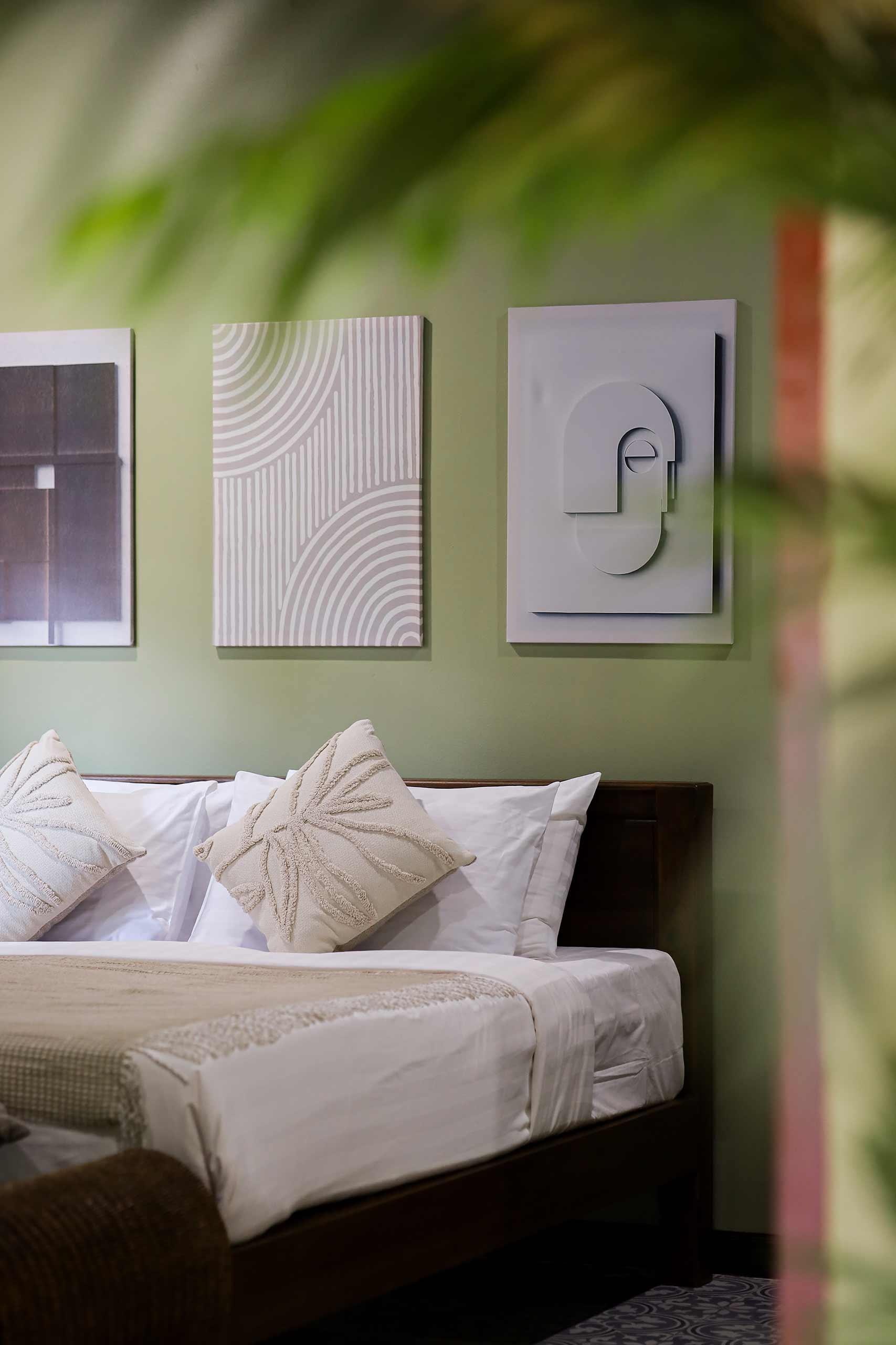 Private bedroom for all clients