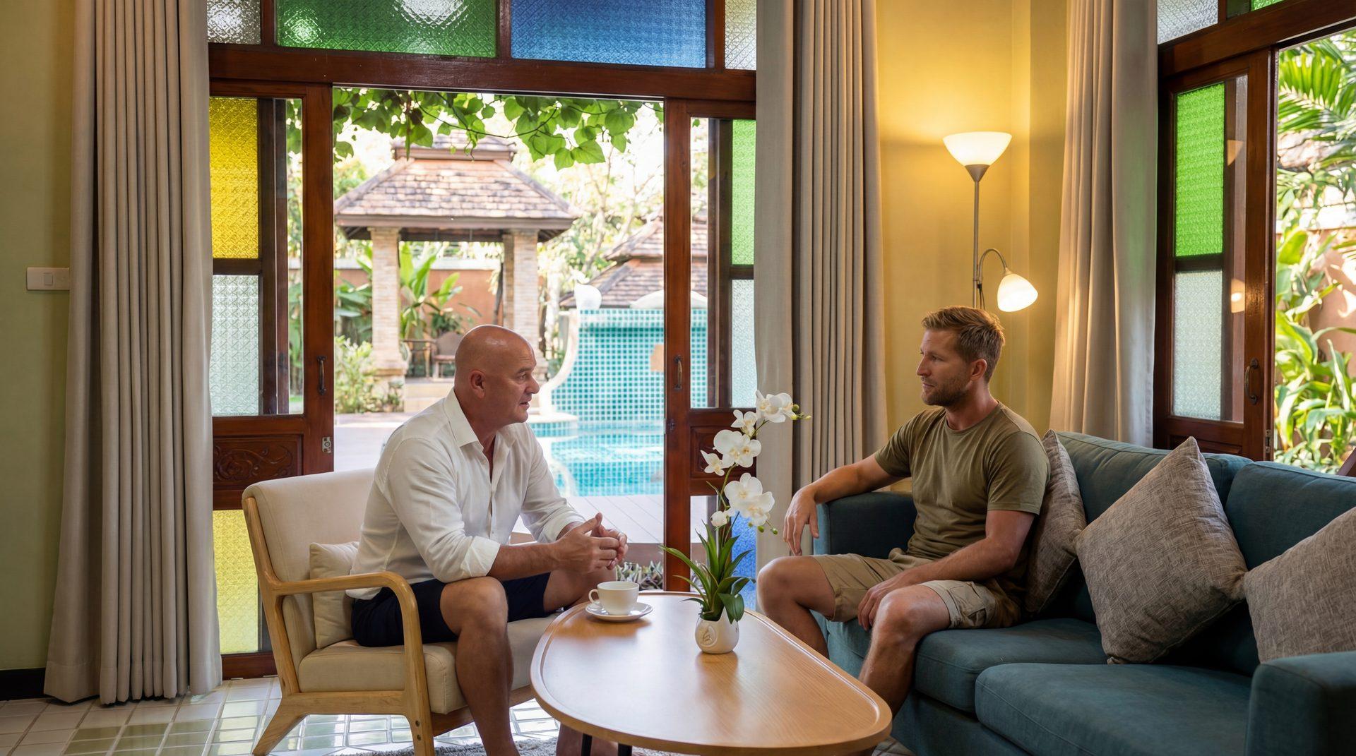 Private consultation at Jintara Rehab for stimulant addiction treatment in Chiang Mai