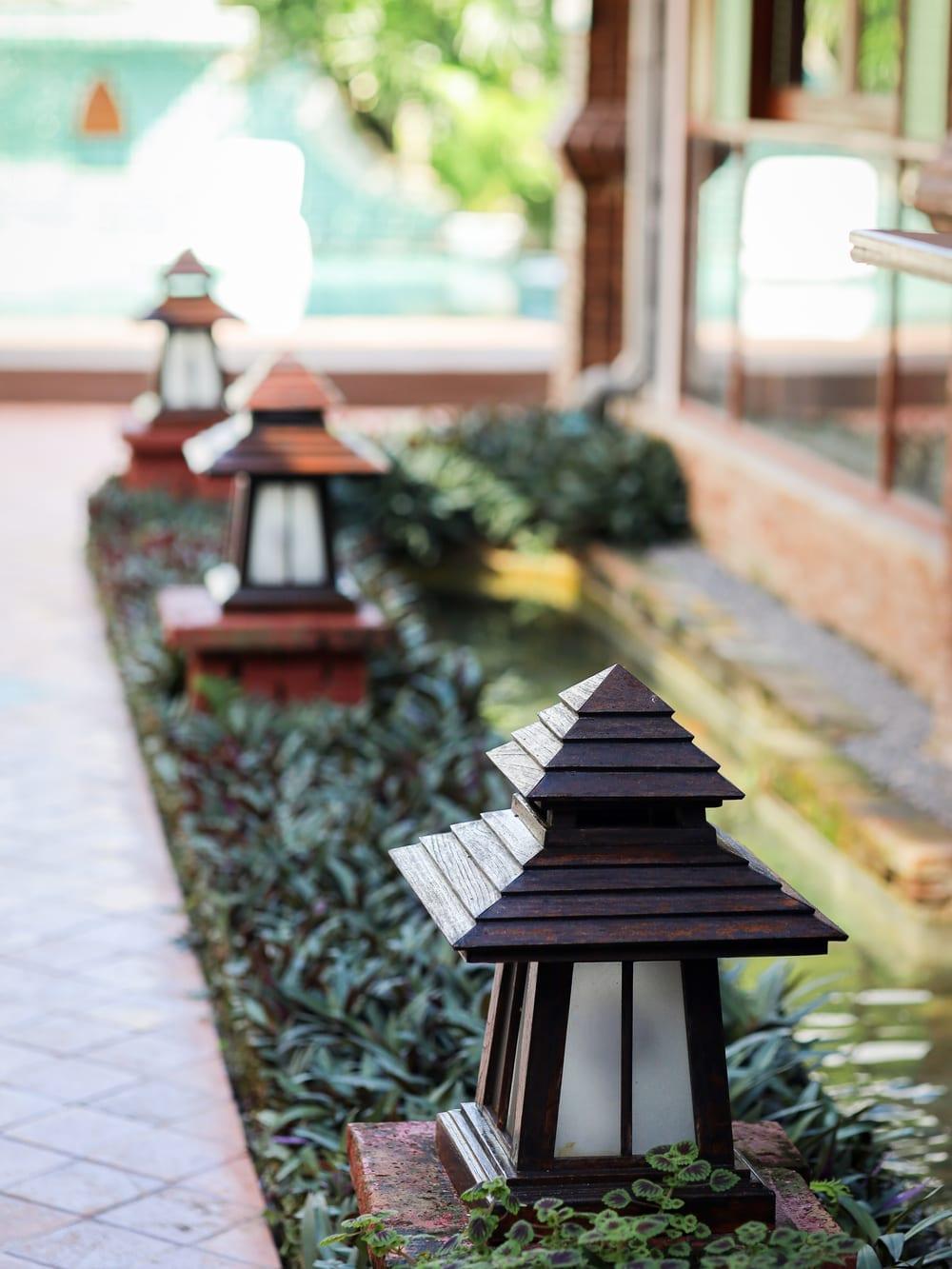 A quiet Lanna garden at Jintara Rehab Chiang Mai supporting MDMA recovery