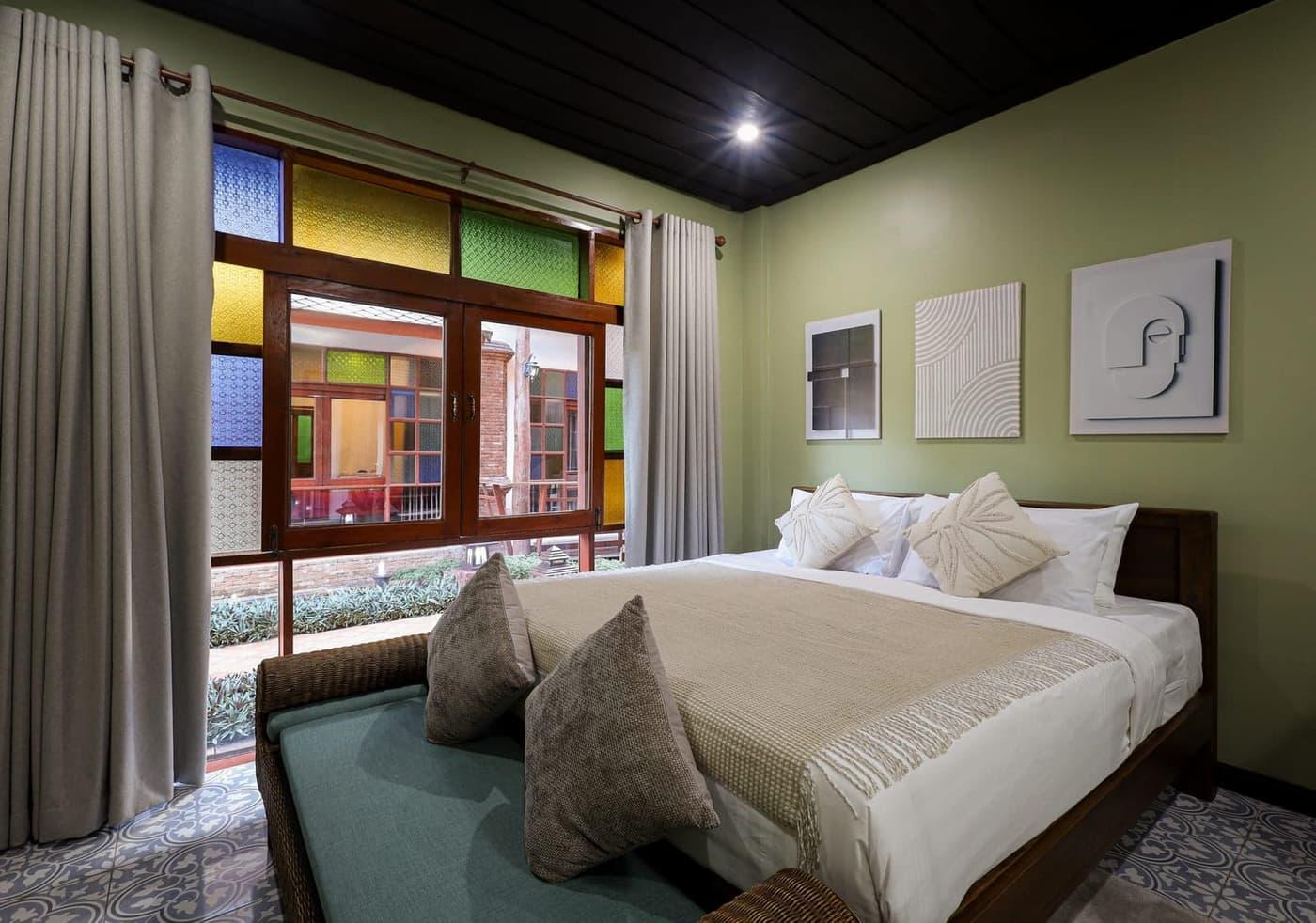 Private en-suite bedroom at Jintara LGBTQ-inclusive rehab Chiang Mai Thailand