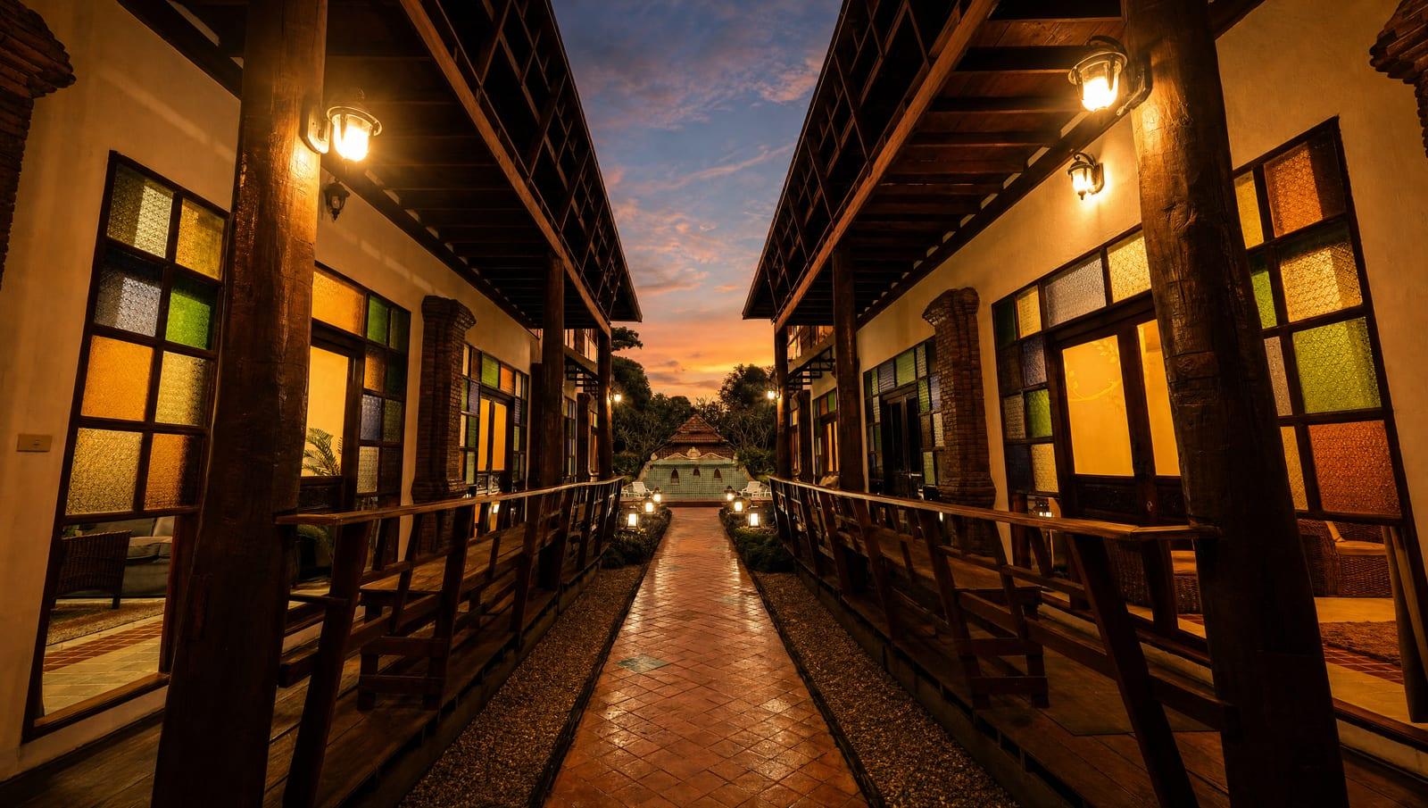 Chiang Mai addiction treatment facility garden, licensed residential rehab for New Zealanders